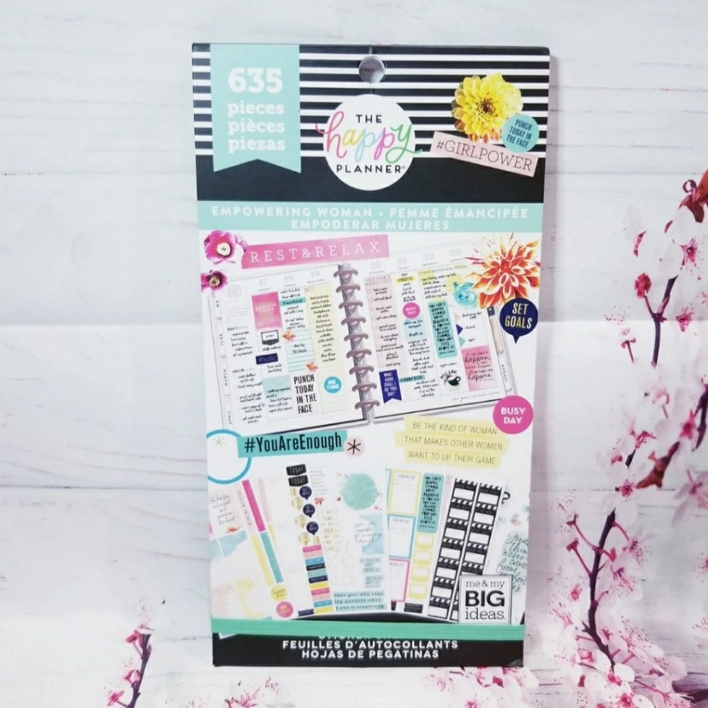 Empowering Woman Sticker Book The Happy Planner